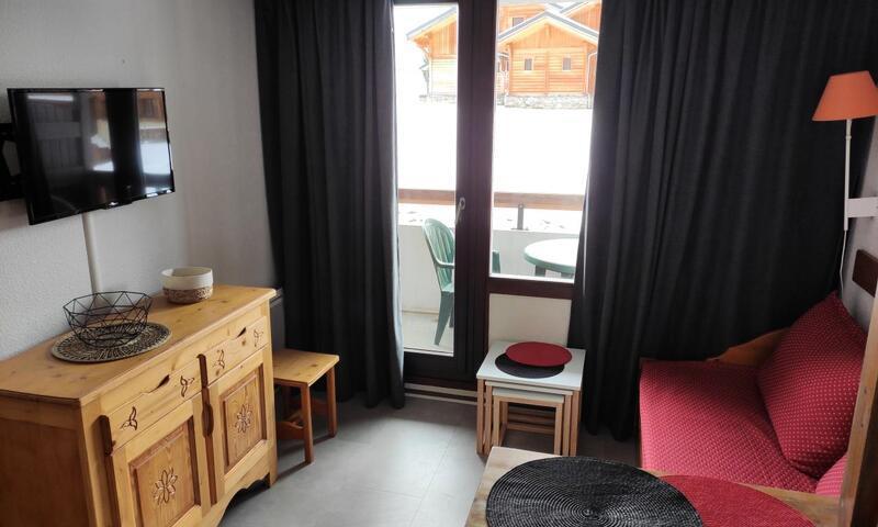 Location au ski Appartement 2 pièces 4 personnes (Sélection 22m²) - Résidence les Mélèzes - MH - Alpe d'Huez - Séjour