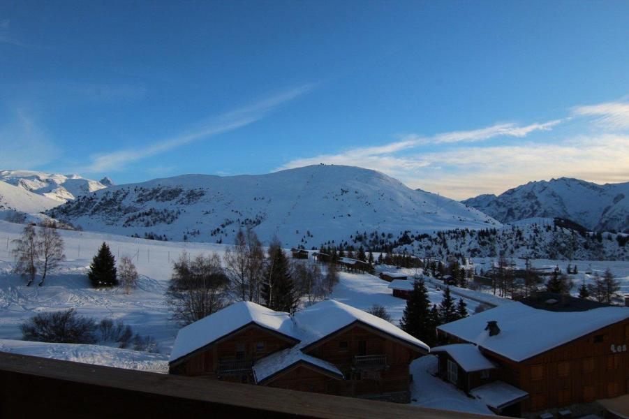 Vacances en montagne Studio 4 personnes (6108) - Résidence les Mélèzes - Alpe d'Huez - Balcon