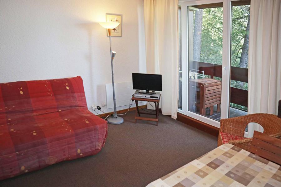 Vakantie in de bergen Studio bergnis 4 personen (369) - Résidence les Mélèzes - Les Orres - Woonkamer