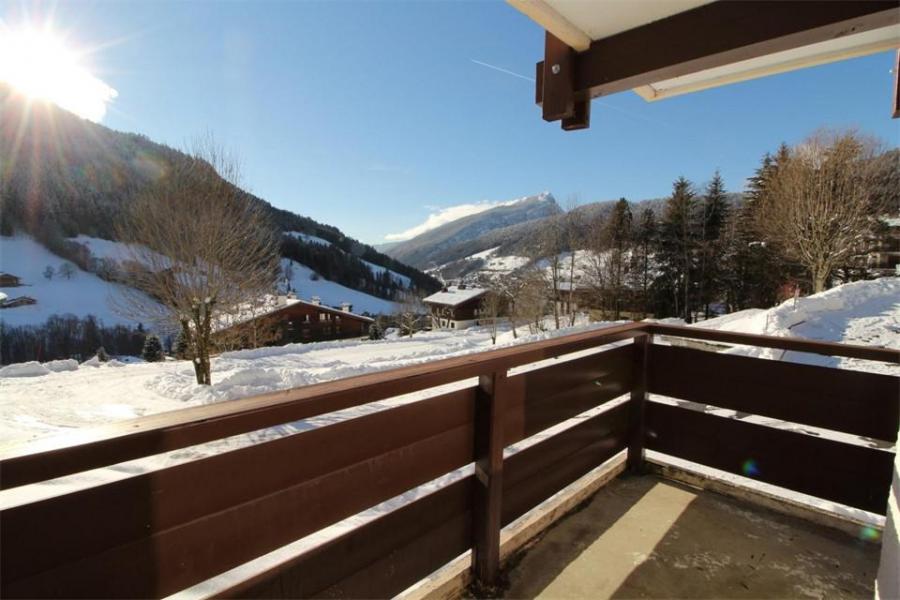 Urlaub in den Bergen Studio Kabine für 4 Personen (0A) - Résidence les Mélèzes - Le Grand Bornand - Balkon