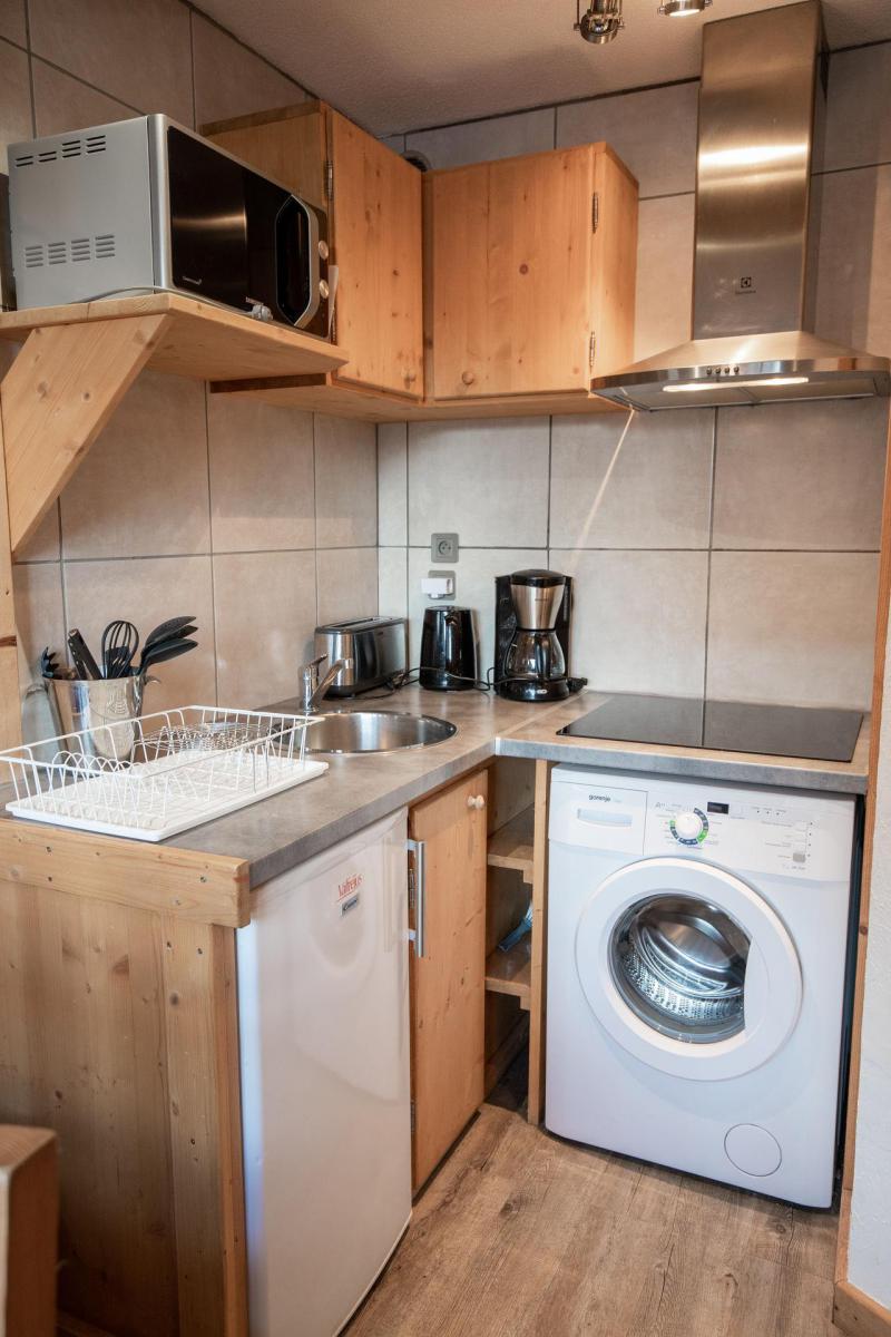 Vacaciones en montaña Estudio para 3 personas (1566) - Résidence les Mélèzets 1 - Valfréjus - Kitchenette