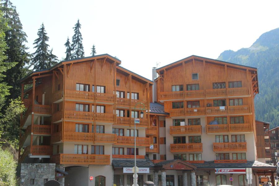 Location au ski Studio coin montagne 3 personnes (2102) - Résidence les Mélèzets 2 - Valfréjus - Extérieur été