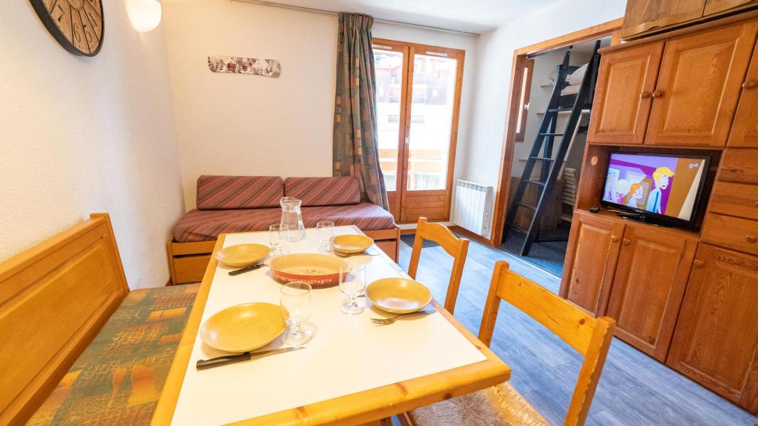 Urlaub in den Bergen 2-Zimmer-Appartment für 4 Personen (3-107) - Résidence les Mélezets - Valfréjus - Wohnzimmer