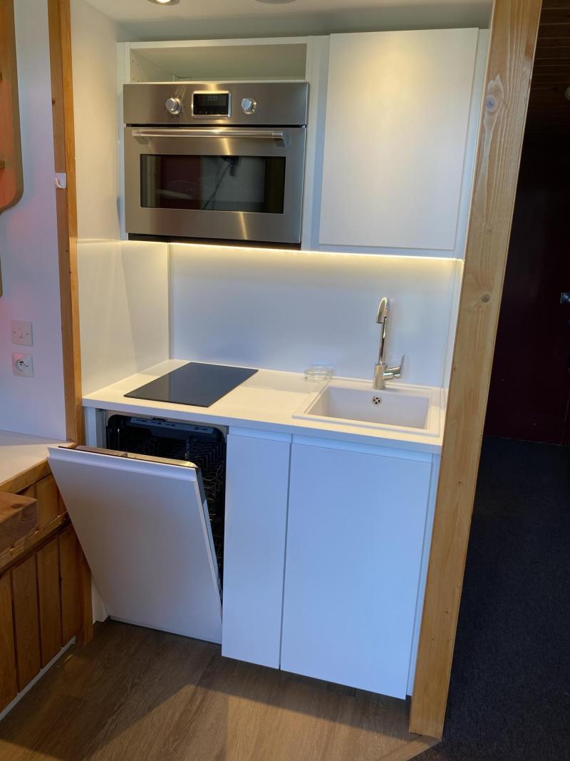 Vacances en montagne Studio mezzanine 4 personnes (325) - Résidence les Mirantins 3 - Les Arcs - Kitchenette