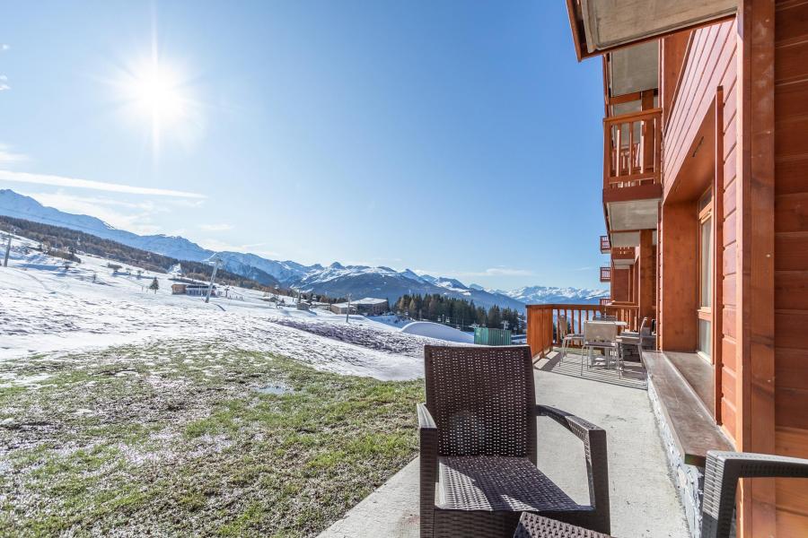 Urlaub in den Bergen 4-Zimmer-Appartment für 6 Personen (717) - Résidence les Monarques - Les Arcs - Terrasse