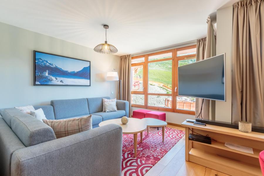 Urlaub in den Bergen 4-Zimmer-Appartment für 7 Personen (912) - Résidence les Monarques - Les Arcs - Wohnzimmer