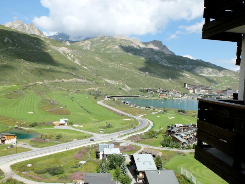 Vakantie in de bergen Studio bergnis 4 personen (85) - Résidence les Moutières B1 - Tignes - Balkon