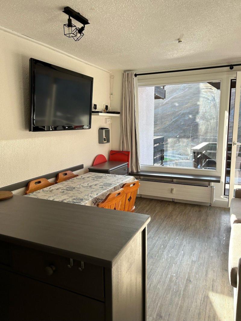 Vakantie in de bergen Studio bergnis 4 personen (85) - Résidence les Moutières B1 - Tignes - Woonkamer