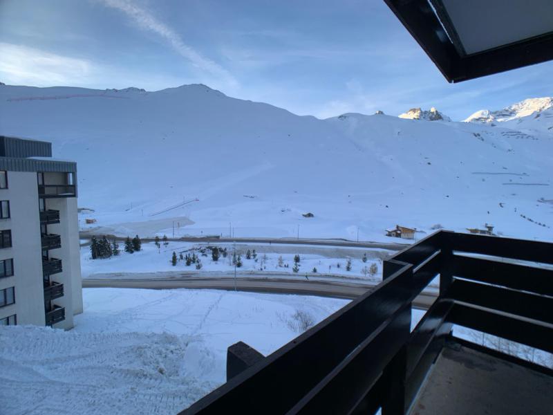 Holiday in mountain resort Studio sleeping corner 4 people (27) - Résidence les Moutières B1 - Tignes - Balcony