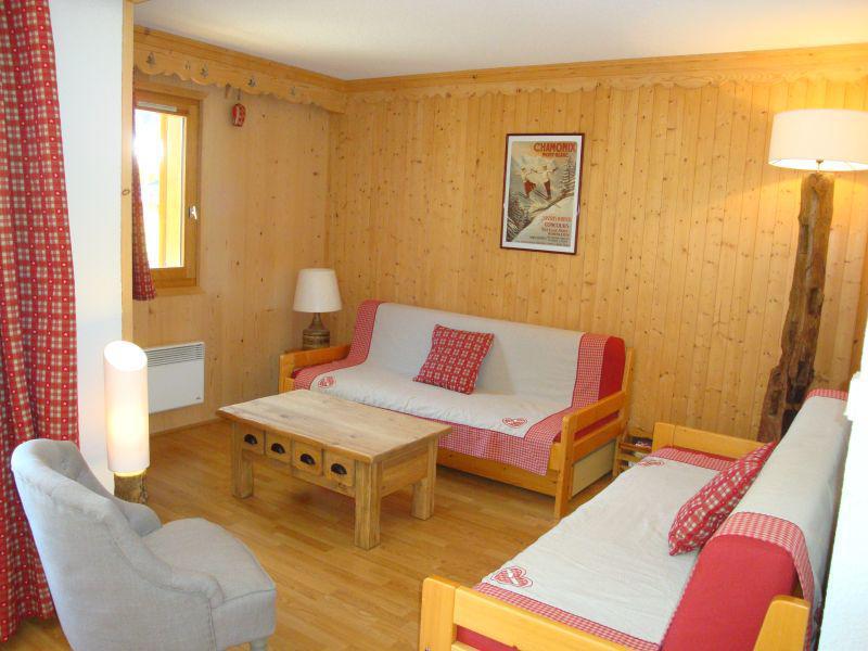 Urlaub in den Bergen 3-Zimmer-Holzhütte für 6 Personen (2) - Résidence les Murgers - Pralognan-la-Vanoise - Wohnzimmer