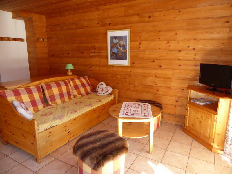Holiday in mountain resort 3 room apartment 6 people (2) - Résidence les Myrtilles - Pralognan-la-Vanoise - Living room