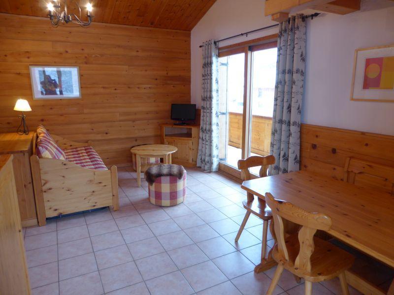 Holiday in mountain resort 3 room apartment 6 people (4) - Résidence les Myrtilles - Pralognan-la-Vanoise - Living room
