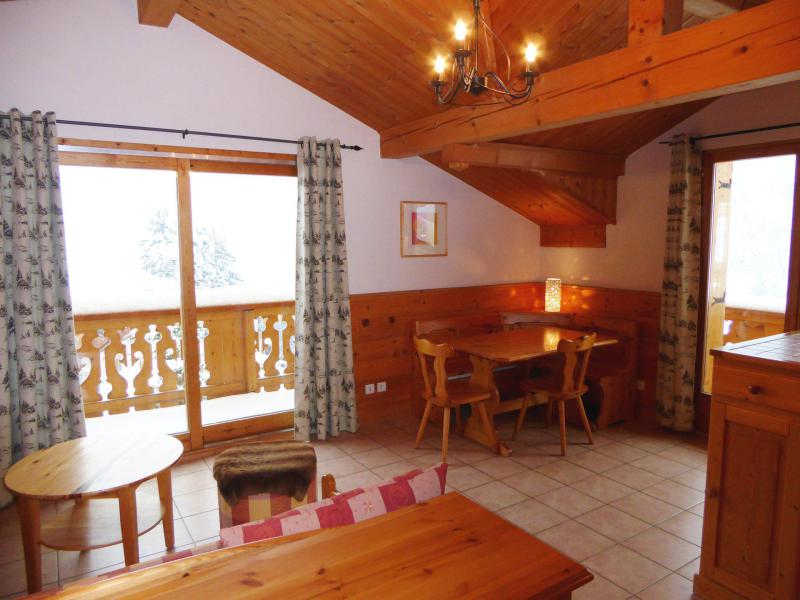 Vakantie in de bergen Appartement 3 kamers 6 personen (4) - Résidence les Myrtilles - Pralognan-la-Vanoise - Woonkamer