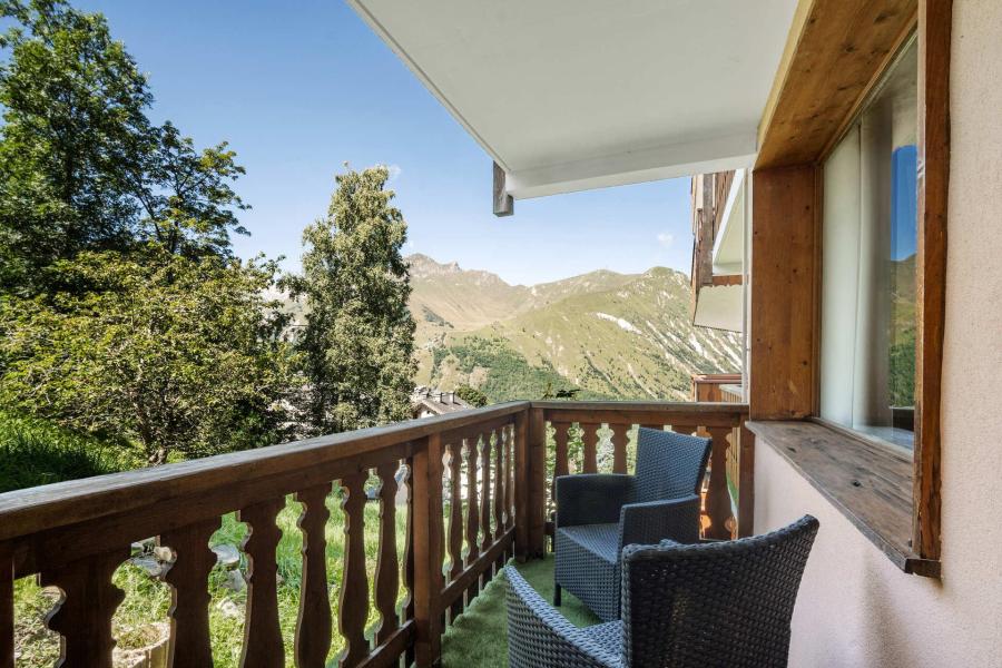 Urlaub in den Bergen 6-Zimmer-Appartment für 10 Personen (KILIMA) - Résidence les Neigers - Saint Martin de Belleville - Balkon