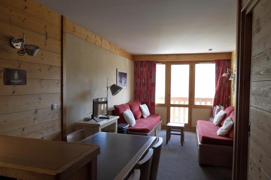 Vakantie in de bergen Appartement 3 kamers 7 personen (609) - Résidence les Néréides - La Plagne - Woonkamer