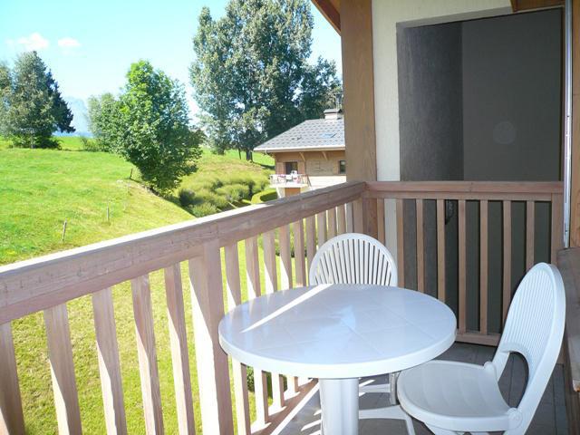 Vacanze in montagna Studio per 5 persone (15) - Résidence les Oréades - Combloux - Balcone