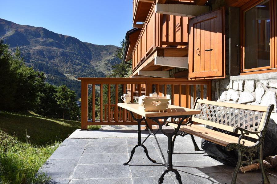 Vacaciones en montaña Apartamento 3 piezas para 5 personas (003) - Résidence les Perdrix - Méribel - Terraza