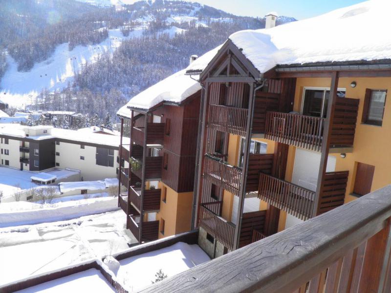 Wakacje w górach Apartament 2 pokojowy kabina 4 osób (204) - Résidence les Peyronilles - Serre Chevalier - Balkon