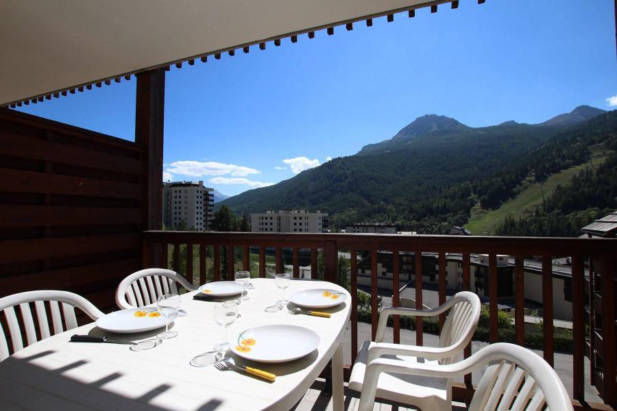 Wakacje w górach Apartament 3 pokojowy 6 osób (406) - Résidence les Peyronilles - Serre Chevalier - Taras