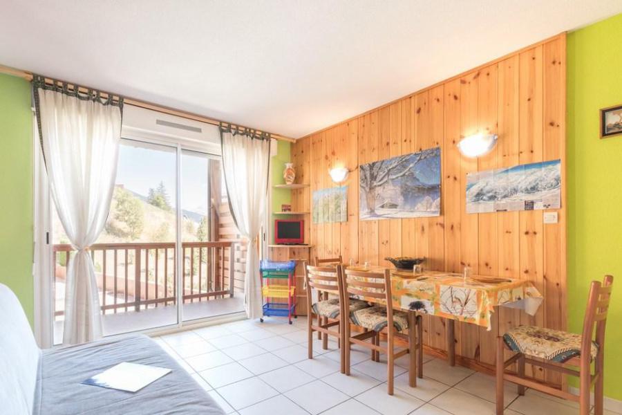 Vakantie in de bergen Appartement 2 kabine kamers 4 personen (204) - Résidence les Peyronilles - Serre Chevalier - Woonkamer