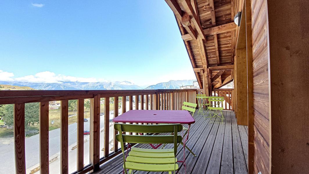 Vacances en montagne Appartement 4 pièces 6 personnes (503) - Résidence les Pierres Blanches - La Toussuire - Balcon