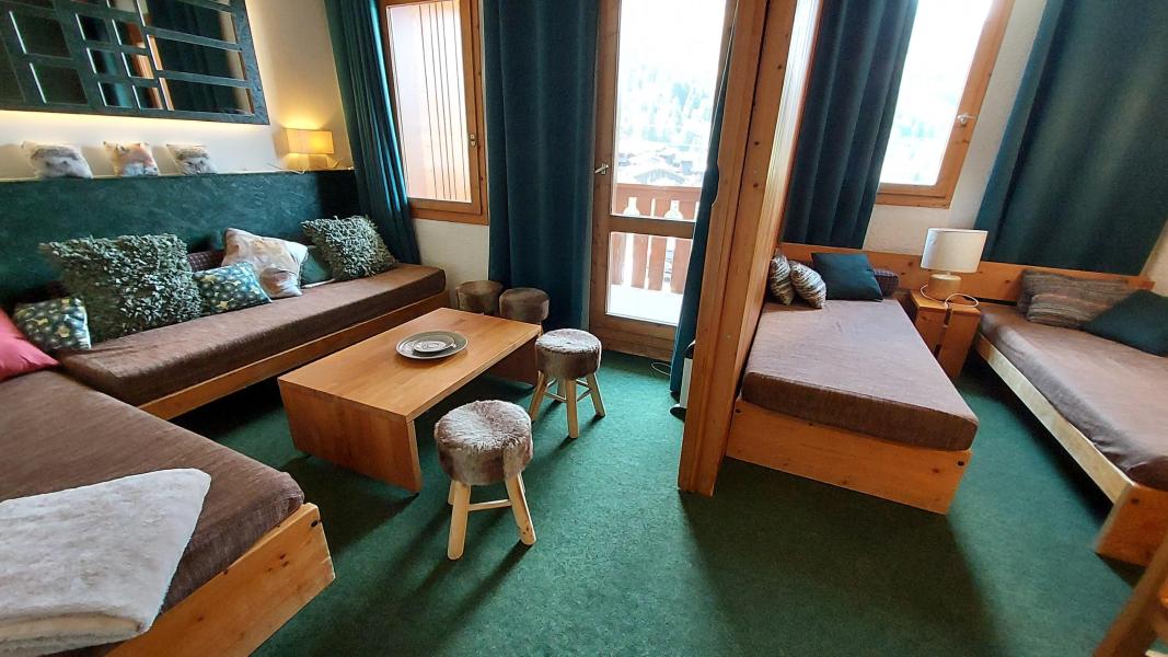 Urlaub in den Bergen Studio für 4 Personen (037) - Résidence les Pierres Plates - Valmorel - Wohnzimmer