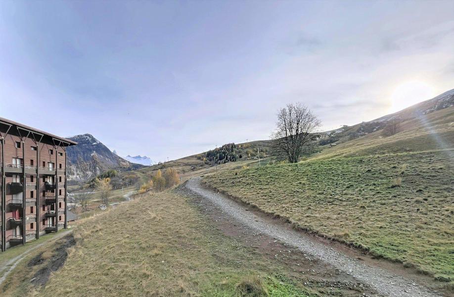 Urlaub in den Bergen 2-Zimmer-Holzhütte für 6 Personen (B61) - Résidence les Pistes - Le Corbier - Draußen im Sommer