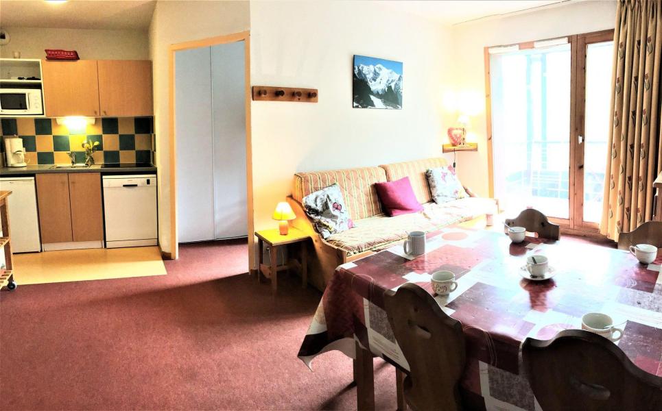 Vacances en montagne Appartement 3 pièces 6 personnes (B56) - Résidence les Pistes - Le Corbier - Séjour