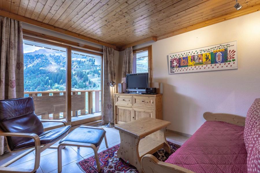 Urlaub in den Bergen 3-Zimmer-Holzhütte für 7 Personen (003) - Résidence les Plattières - Méribel-Mottaret - Wohnzimmer