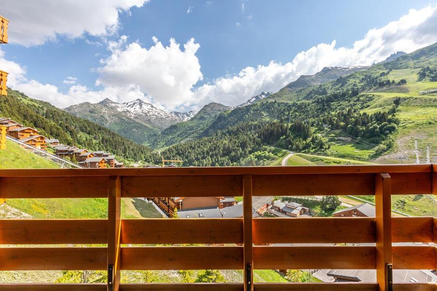 Vacaciones en montaña Apartamento 4 piezas para 9 personas (038) - Résidence les Plattières - Méribel-Mottaret - Balcón