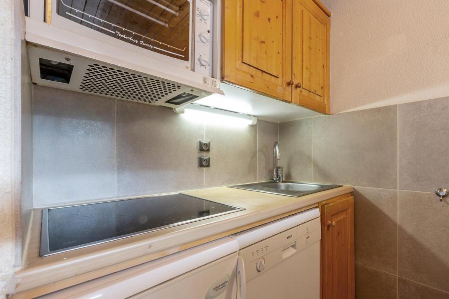 Vacaciones en montaña Apartamento cabina para 4 personas (002) - Résidence les Plattières - Méribel-Mottaret - Kitchenette