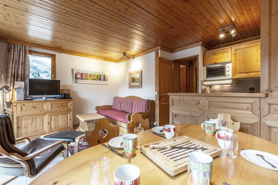 Vacances en montagne Appartement 2 pièces cabine 7 personnes (003) - Résidence les Plattières - Méribel-Mottaret - Séjour