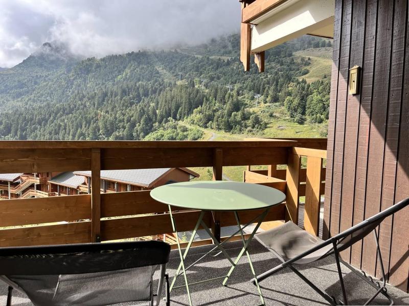 Vacances en montagne Appartement 3 pièces 6 personnes (001) - Résidence les Plattières - Méribel-Mottaret - Balcon