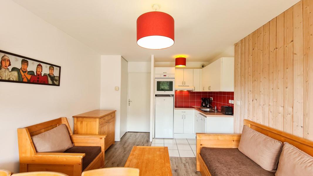 Vacanze in montagna Appartamento 2 stanze con cabina per 6 persone (03) - Résidence les Pléiades - Flaine - Soggiorno