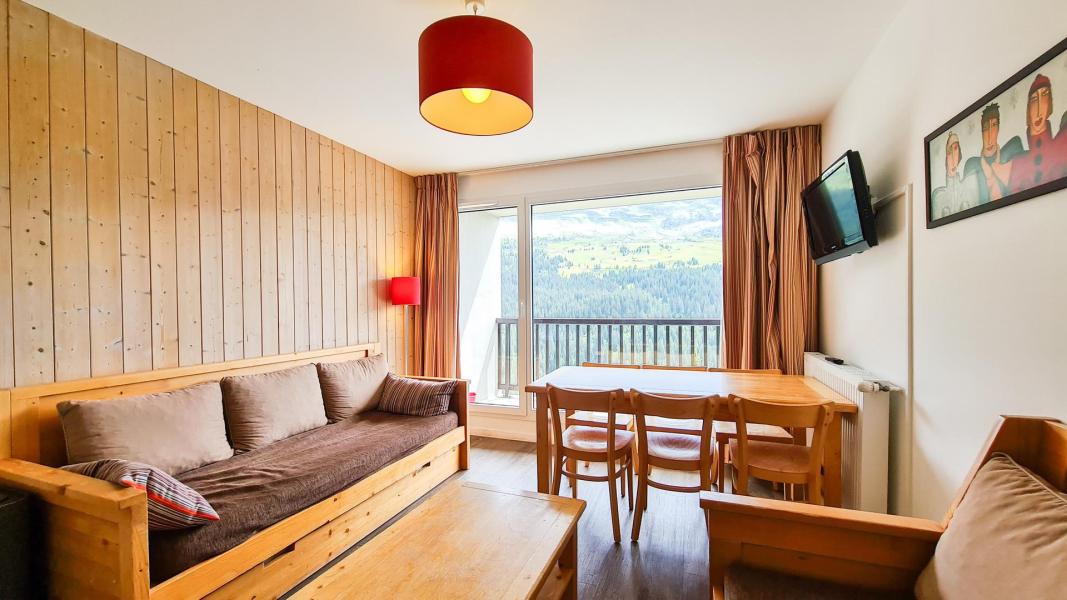 Vacanze in montagna Appartamento 2 stanze con cabina per 6 persone (53) - Résidence les Pléiades - Flaine - Soggiorno