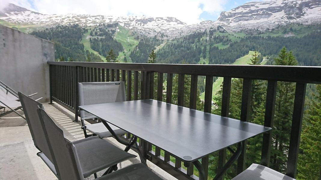 Vacances en montagne Appartement 2 pièces 4 personnes (36) - Résidence les Pléiades - Flaine - Balcon