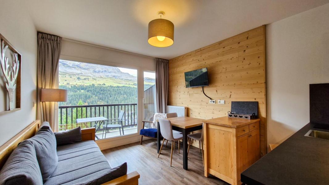 Vacances en montagne Appartement 2 pièces 4 personnes (46) - Résidence les Pléiades - Flaine - Séjour