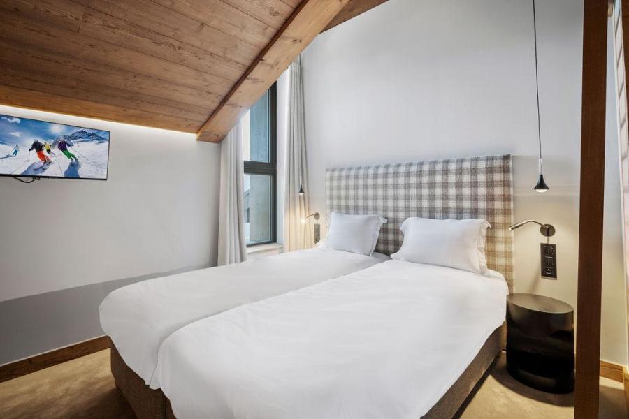 Vacaciones en montaña Apartamento dúplex 4 piezas 6 personas (720B) - Résidence les Portes de Courchevel - Courchevel - Habitación