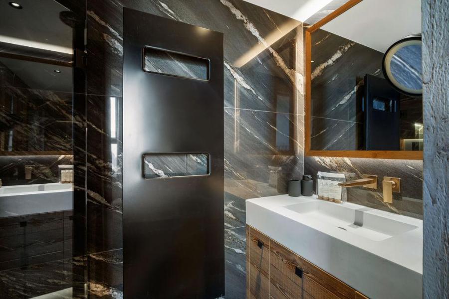 Vacanze in montagna Appartamento su due piani 4 stanze per 6 persone (720B) - Résidence les Portes de Courchevel - Courchevel - Bagno con doccia