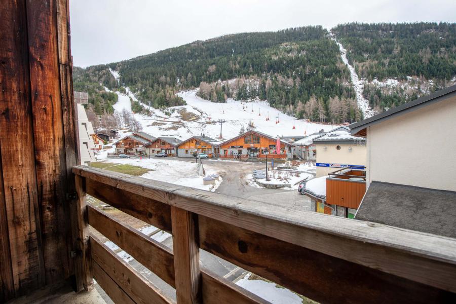 Urlaub in den Bergen 2-Zimmer-Appartment für 4 Personen (SB100C) - Résidence les Portes de la Vanoise - La Norma - Balkon