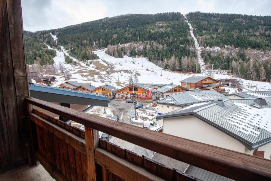 Urlaub in den Bergen 2-Zimmer-Berghütte für 6 Personen (SB300C) - Résidence les Portes de la Vanoise - La Norma - Balkon