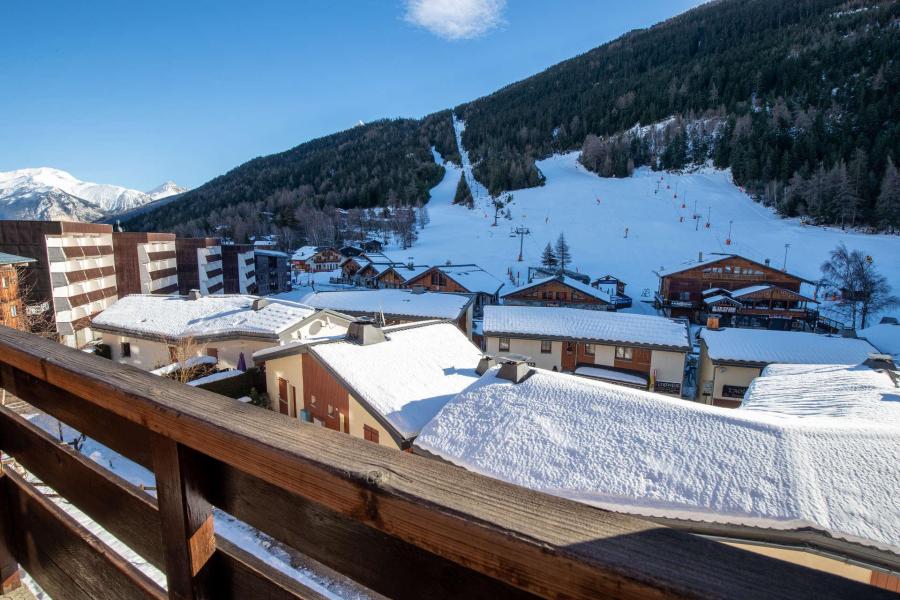 Vacaciones en montaña Apartamento 2 piezas para 4 personas (SB312A) - Résidence les Portes de la Vanoise - La Norma - Balcón