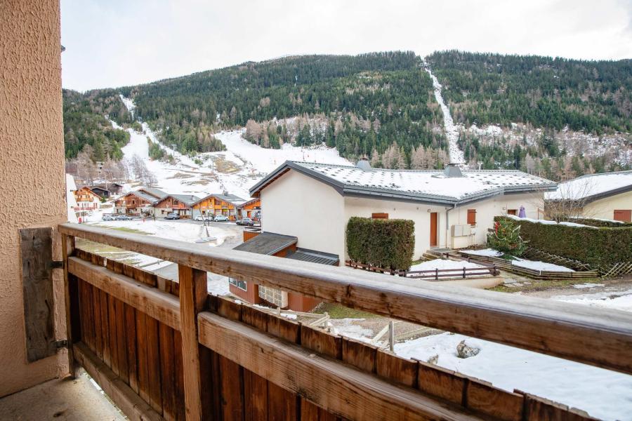 Vacaciones en montaña Apartamento cabina 2 piezas para 6 personas (SB104C) - Résidence les Portes de la Vanoise - La Norma - Balcón