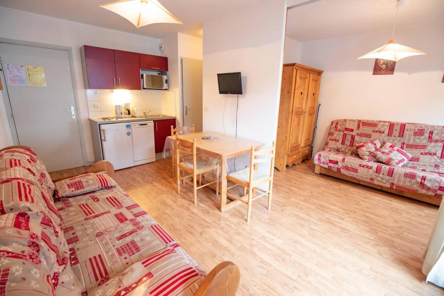 Vakantie in de bergen Appartement 2 kamers 4 personen (SB100C) - Résidence les Portes de la Vanoise - La Norma - Woonkamer