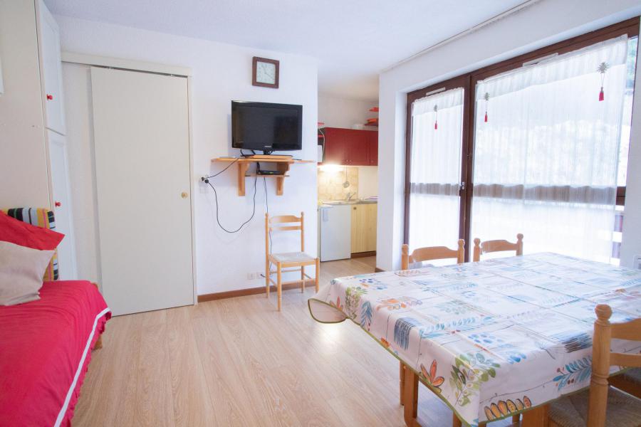 Vakantie in de bergen Appartement 2 kamers bergnis 6 personen (SB103C) - Résidence les Portes de la Vanoise - La Norma - Woonkamer