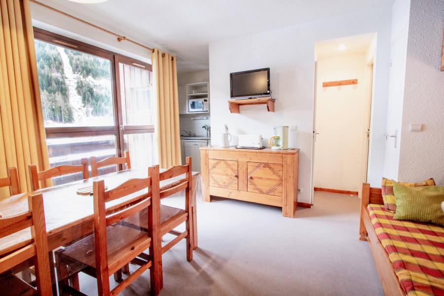 Vakantie in de bergen Appartement 2 kamers bergnis 6 personen (SB408B) - Résidence les Portes de la Vanoise - La Norma - Woonkamer