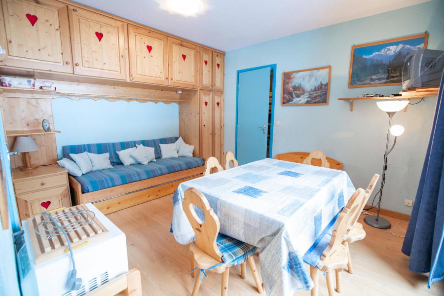 Vakantie in de bergen Appartement 2 kamers bergnis 6 personen (SB412B) - Résidence les Portes de la Vanoise - La Norma - Woonkamer
