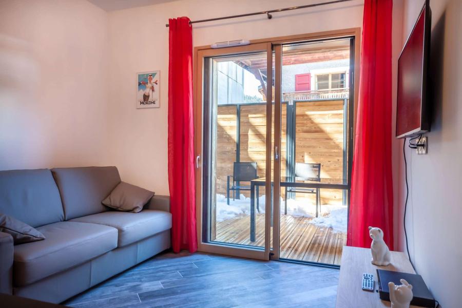 Urlaub in den Bergen 2 Zimmer Appartement für 2-4 Personen (001) - Résidence les Portes du Pleney - Morzine - Wohnzimmer