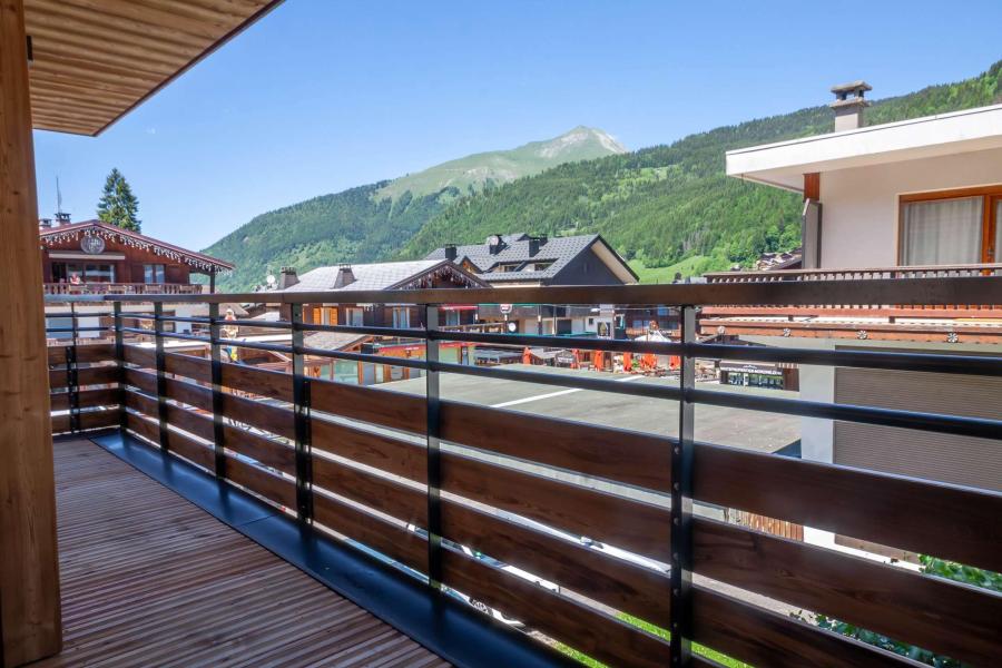 Urlaub in den Bergen 4-Zimmer-Appartment für 6 Personen (101) - Résidence les Portes du Pleney - Morzine - Balkon