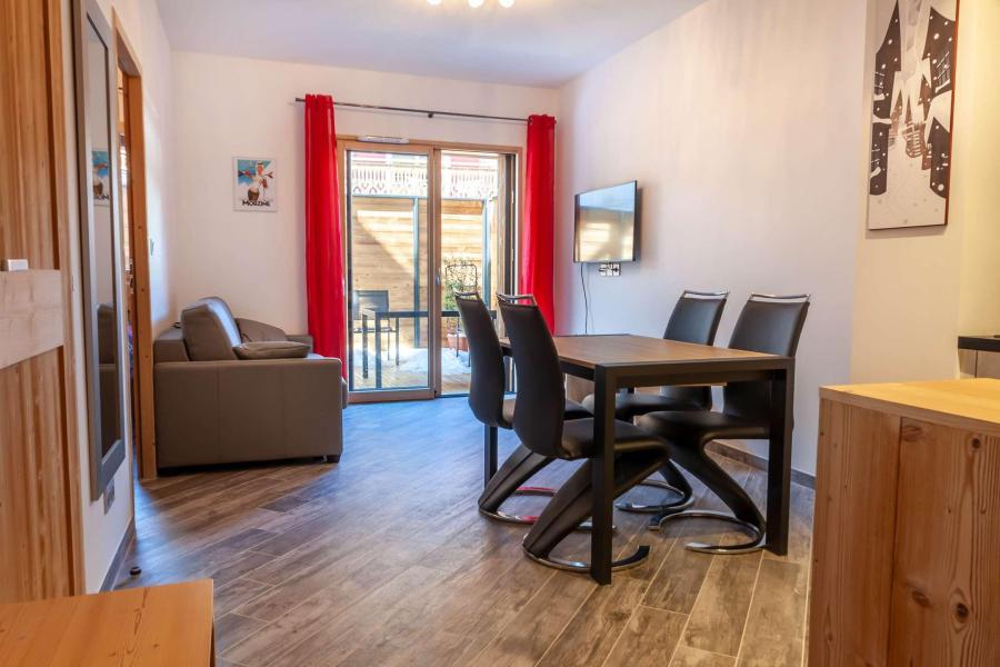 Wakacje w górach Apartament 2 pokojowy 2-4 osób (001) - Résidence les Portes du Pleney - Morzine - Pokój gościnny